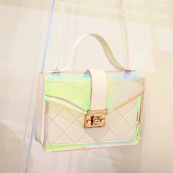 SHEIN Handbags - A chrome multi color purse